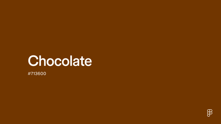 color Chocolate