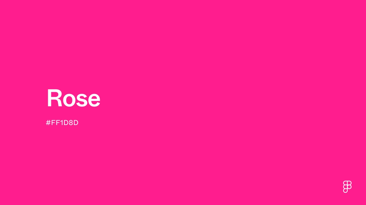 Rose Color: Hex Code, Palettes & Meaning | Figma