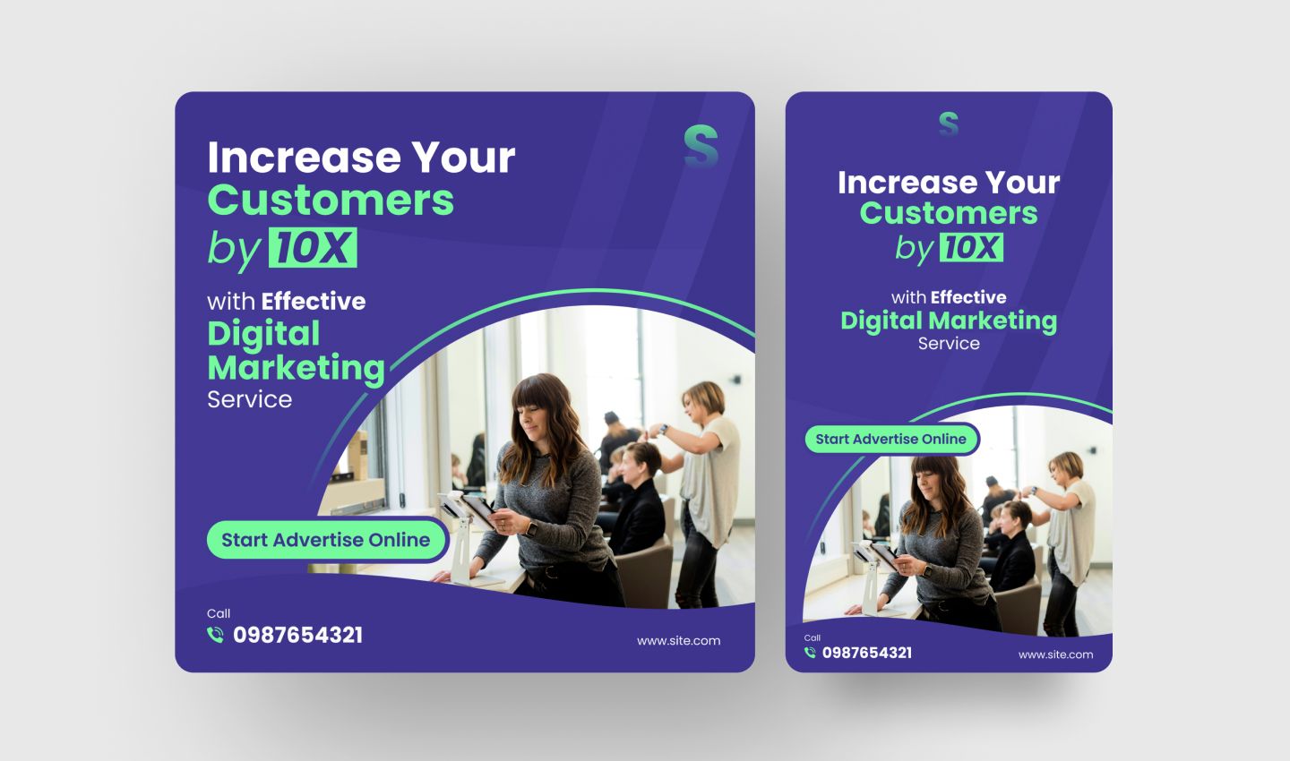 Marketing design example