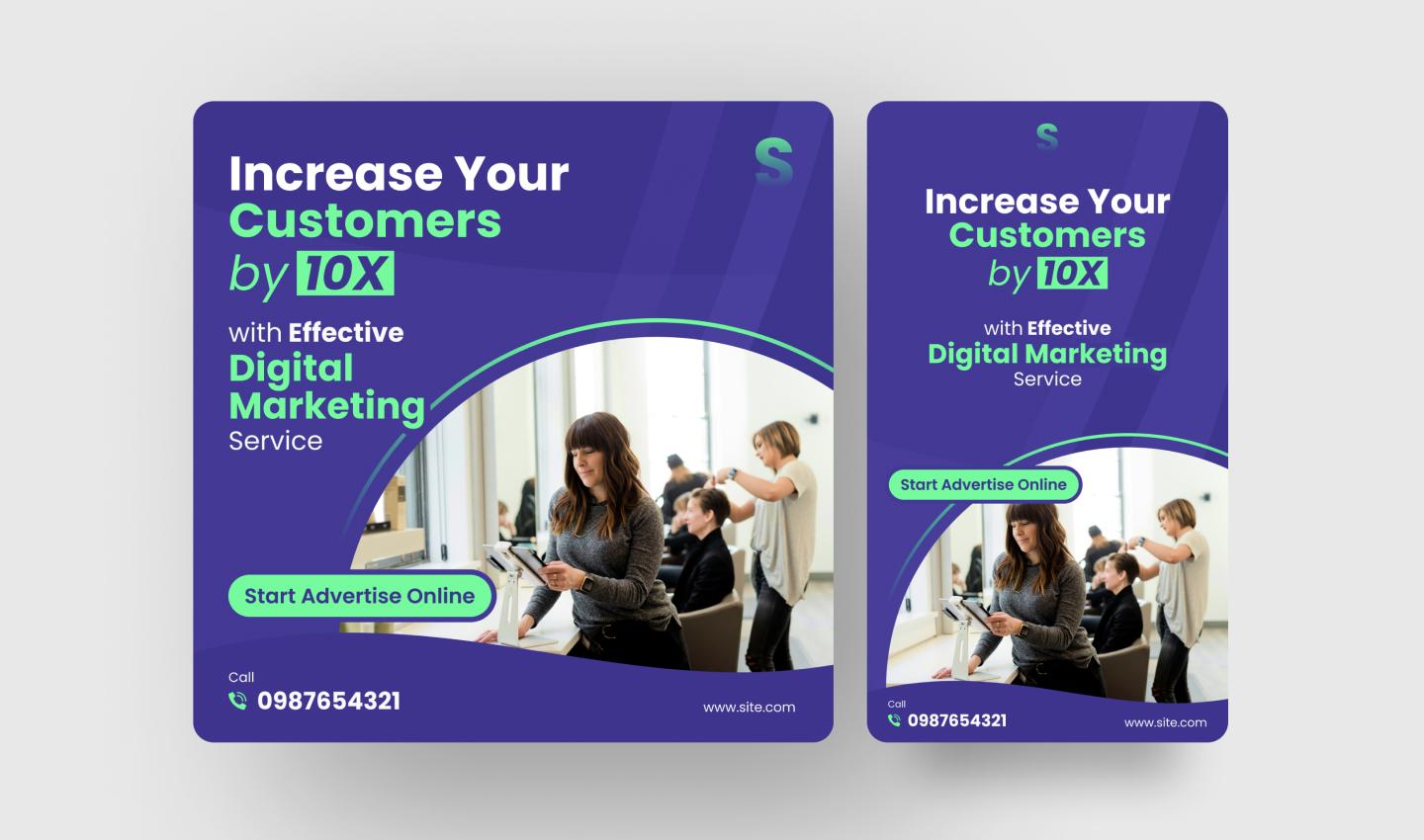 Marketing design example