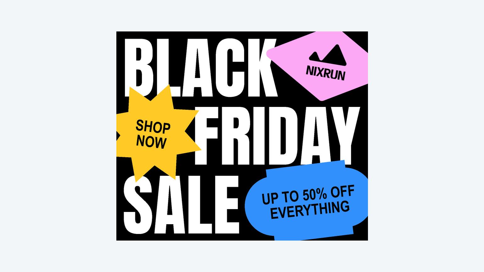 Bold Black Friday Ad Design