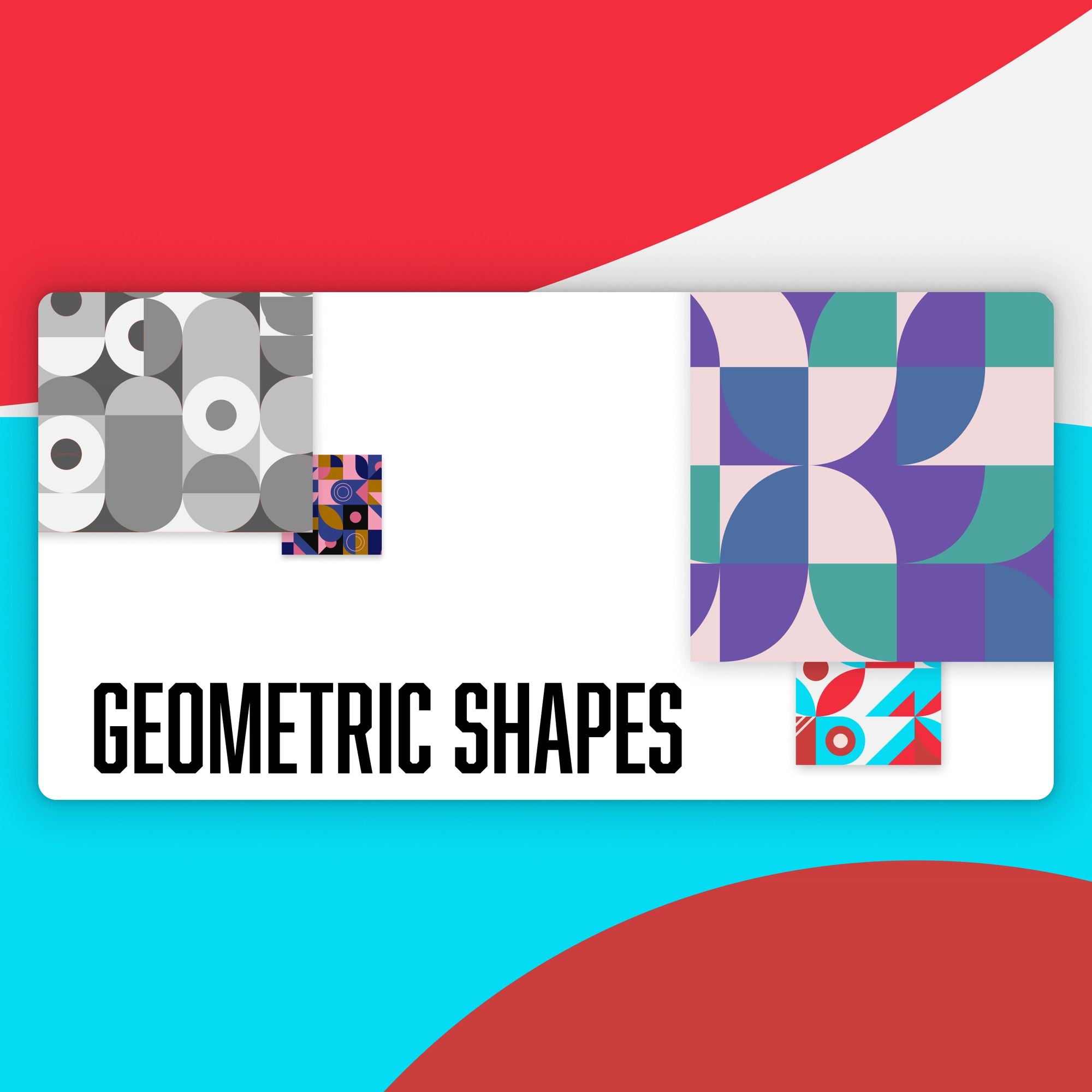 100+ Free Editable Shape Designs | Figma