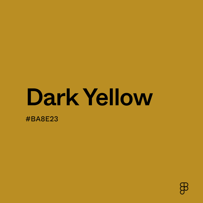 dark yellow color