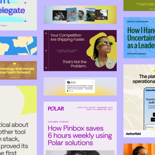 Generate a linkedIn banner with ready to use templates