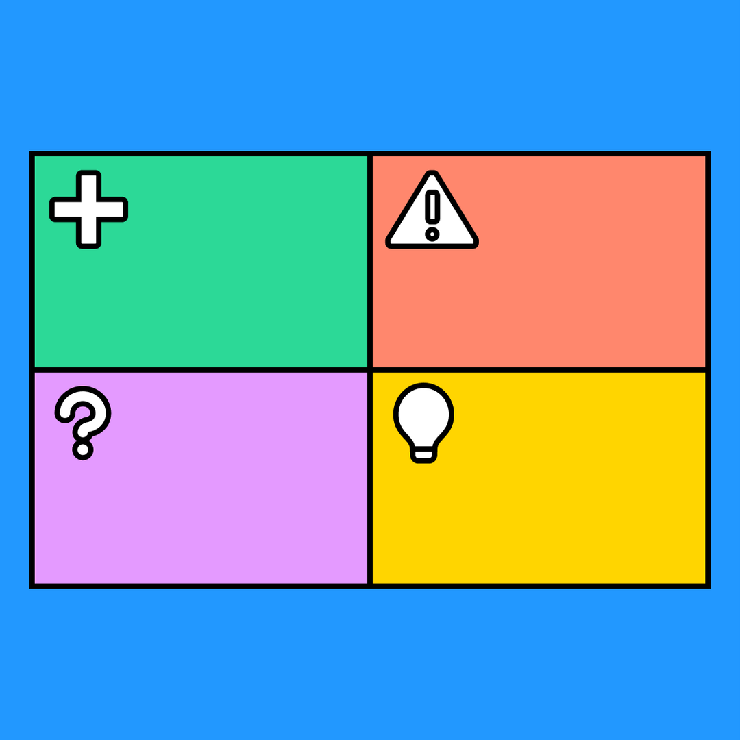 Feedback Grid | Free Customizable Template | FigJam