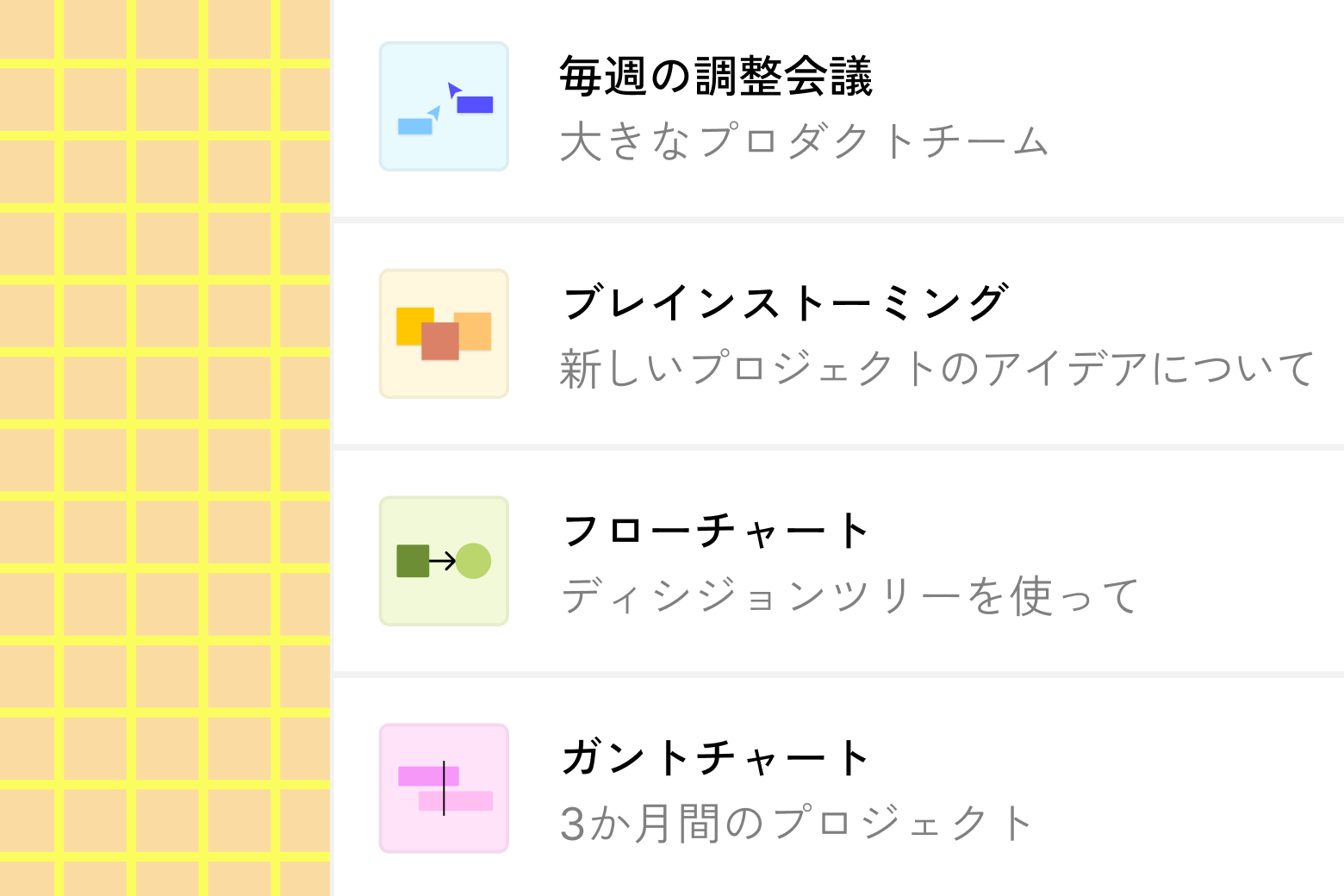 複数のプロンプトが表示されている画像。