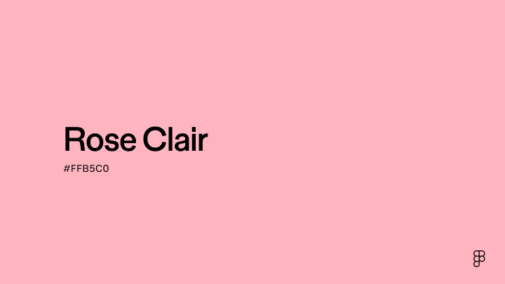 color Rose clair