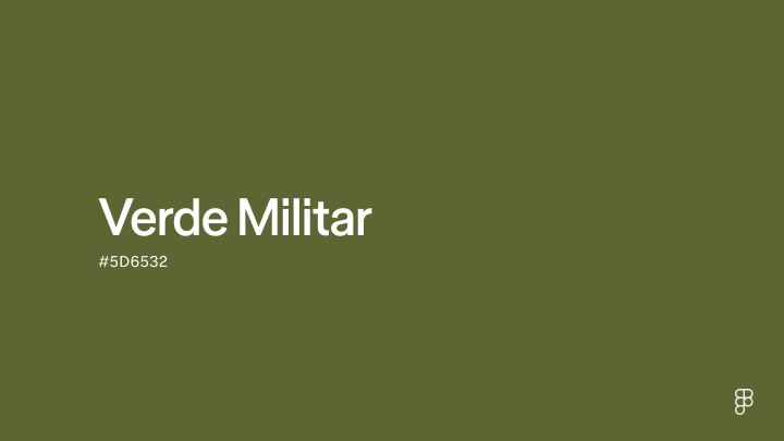 color Verde militar