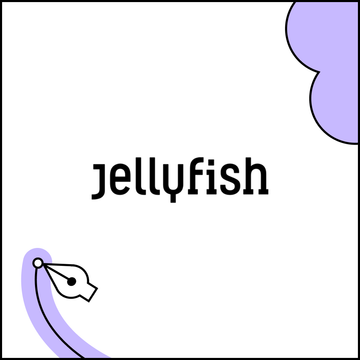 Jellyfish logo links to Figma customer story