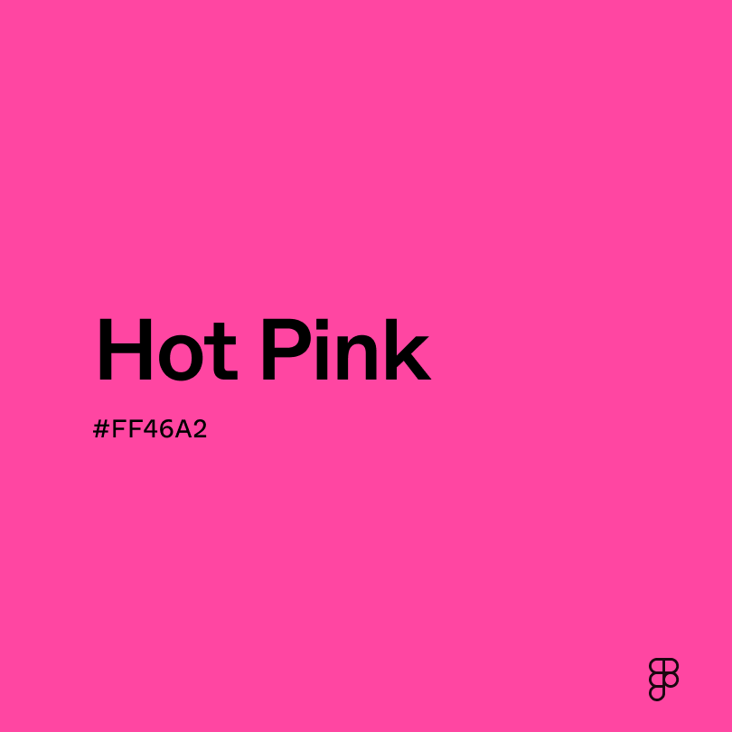 Hot pink rgb color code