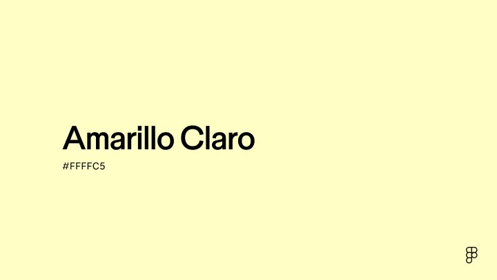 color Amarillo Claro