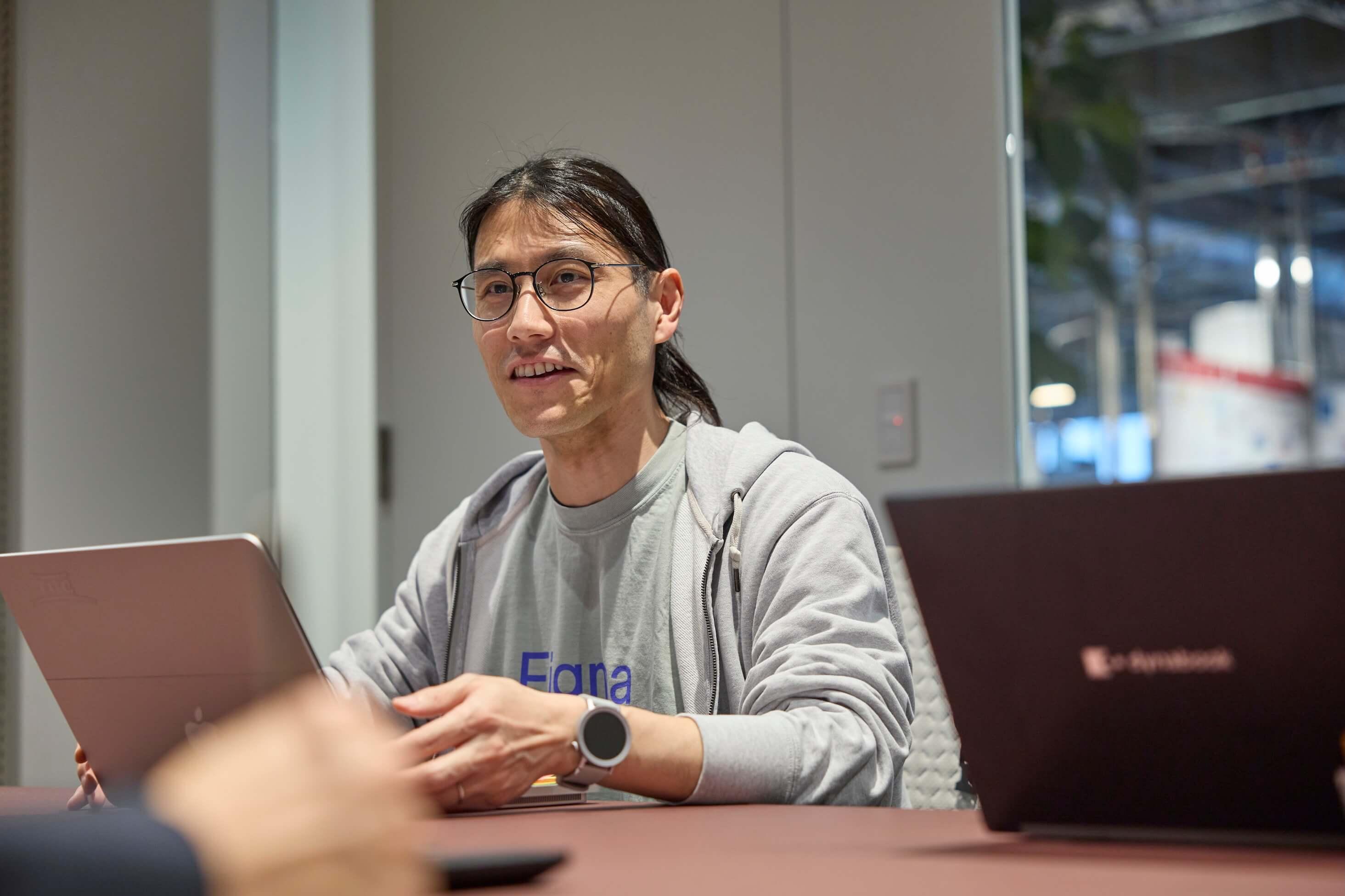 UI/UX開発部門のグループマネージャーを務める山内氏