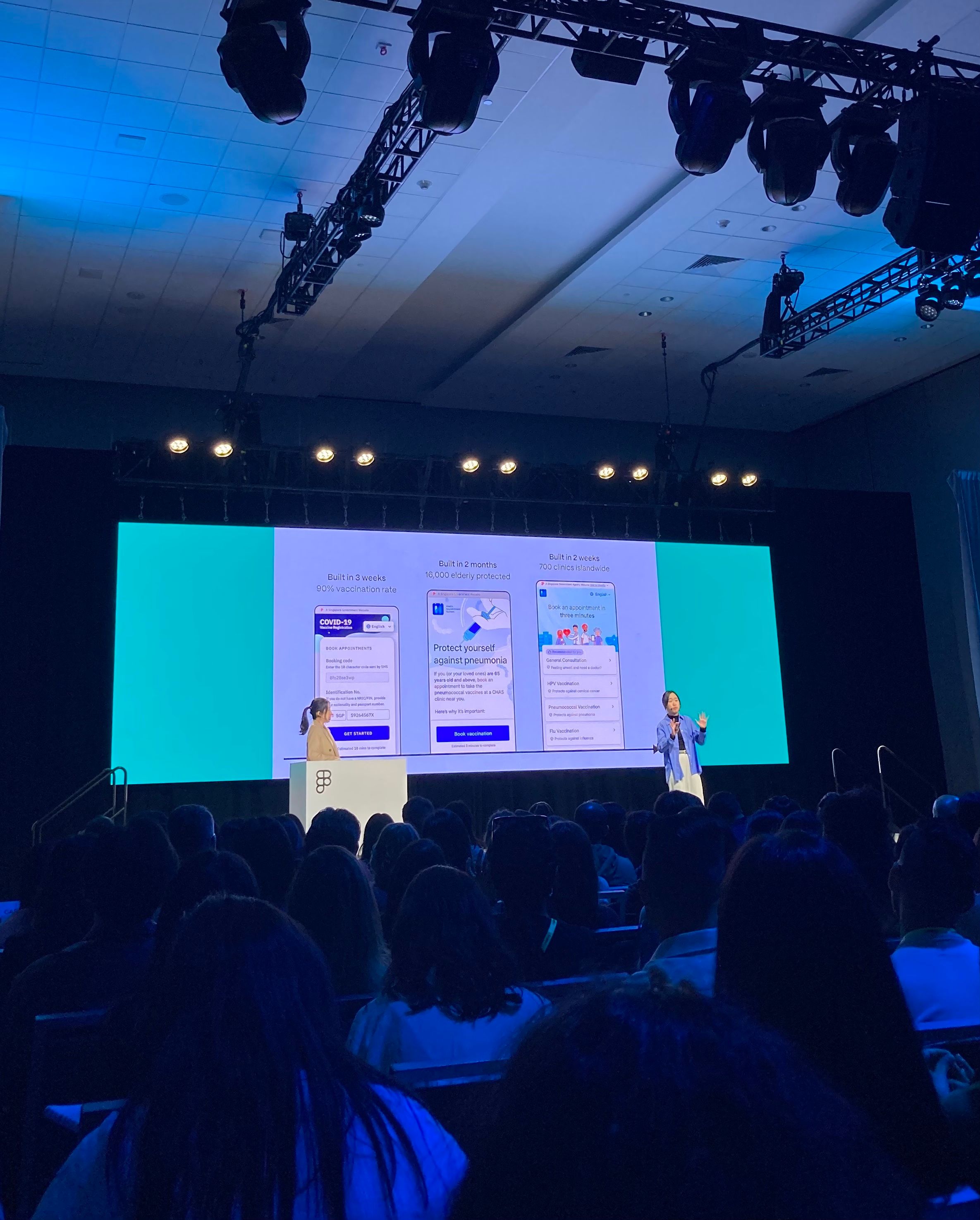 Rachel Tan and Carina Lim present “The needs of a nation: Experimenting for public good in Singapore.”