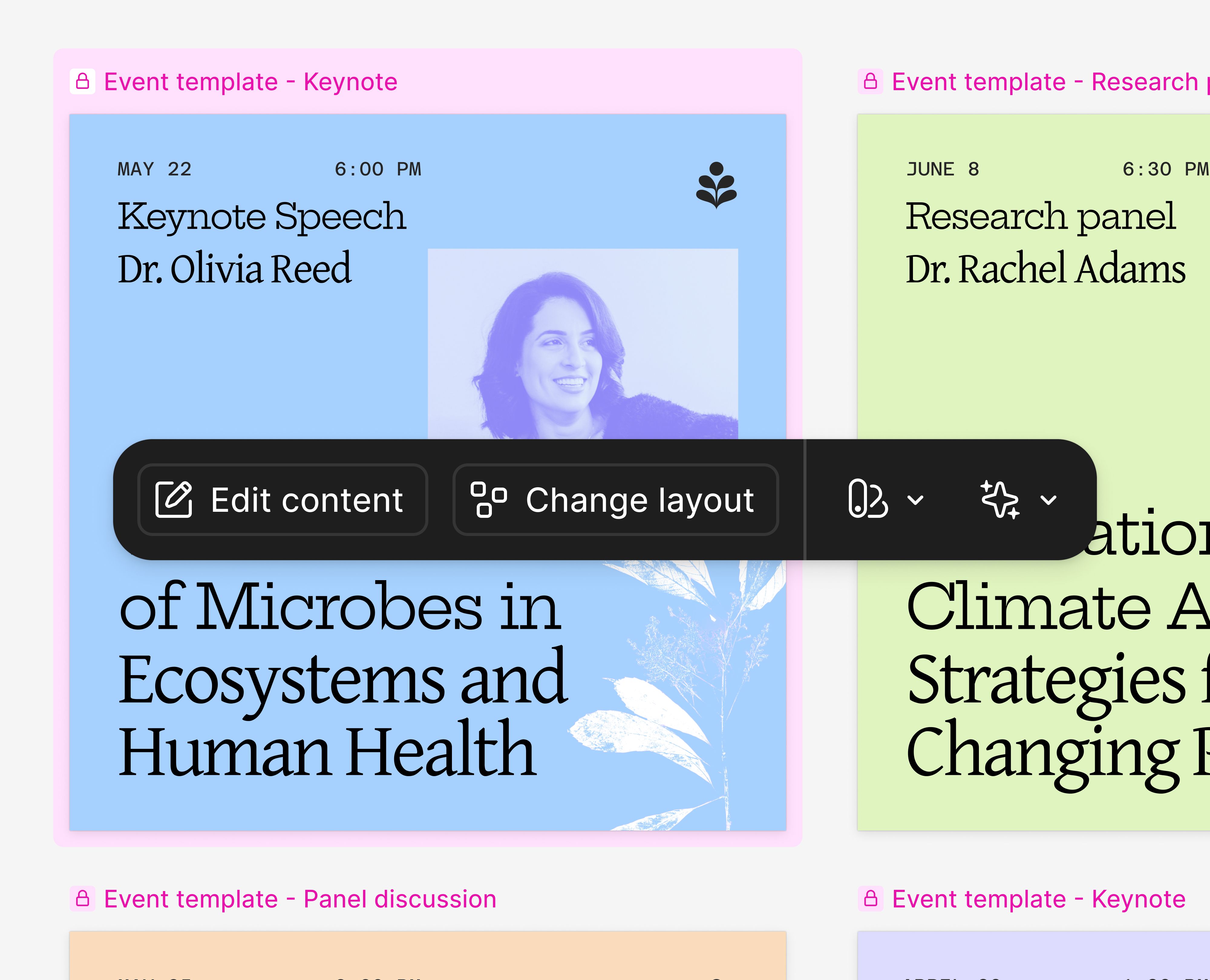 Easily duplicate and make versions of your LinkedIn banner