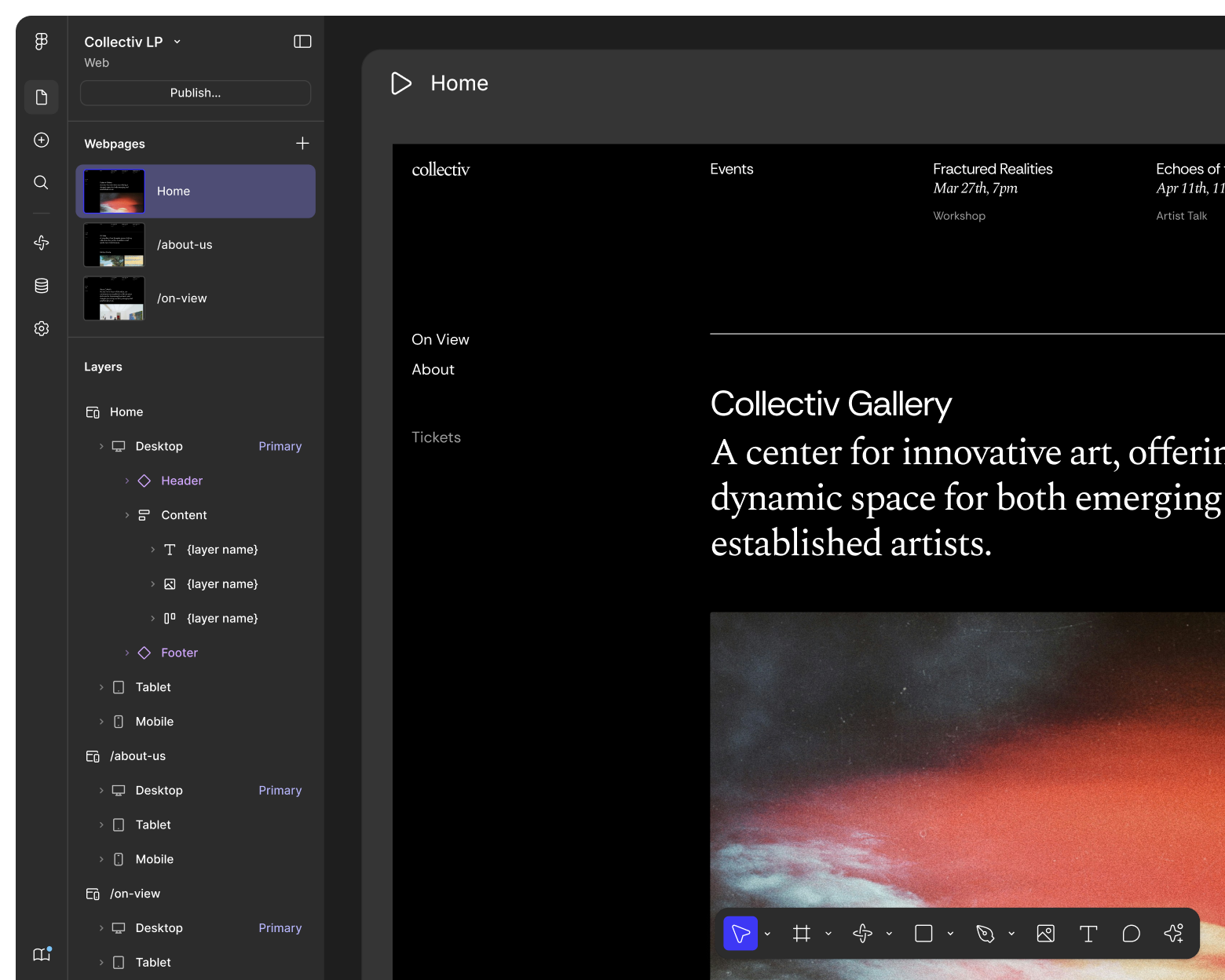 Figma: The Collaborative Interface Design Tool