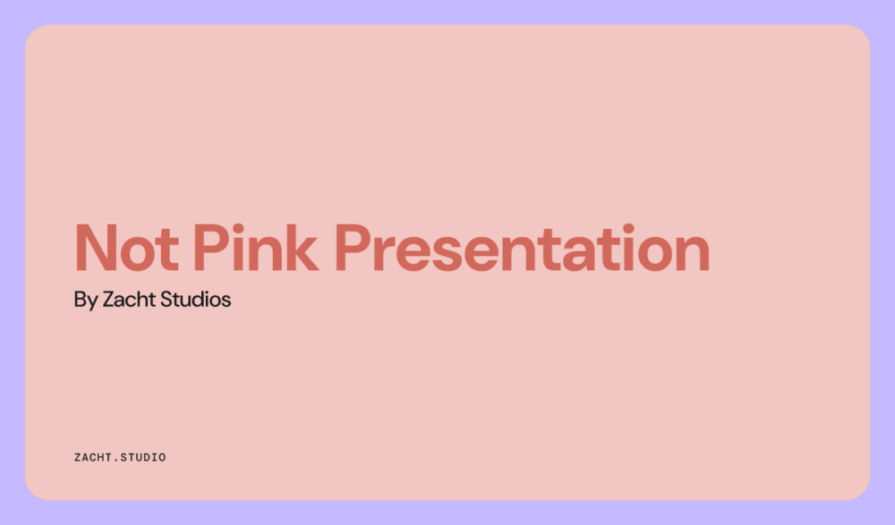 Presentation idea: create a unique color palette