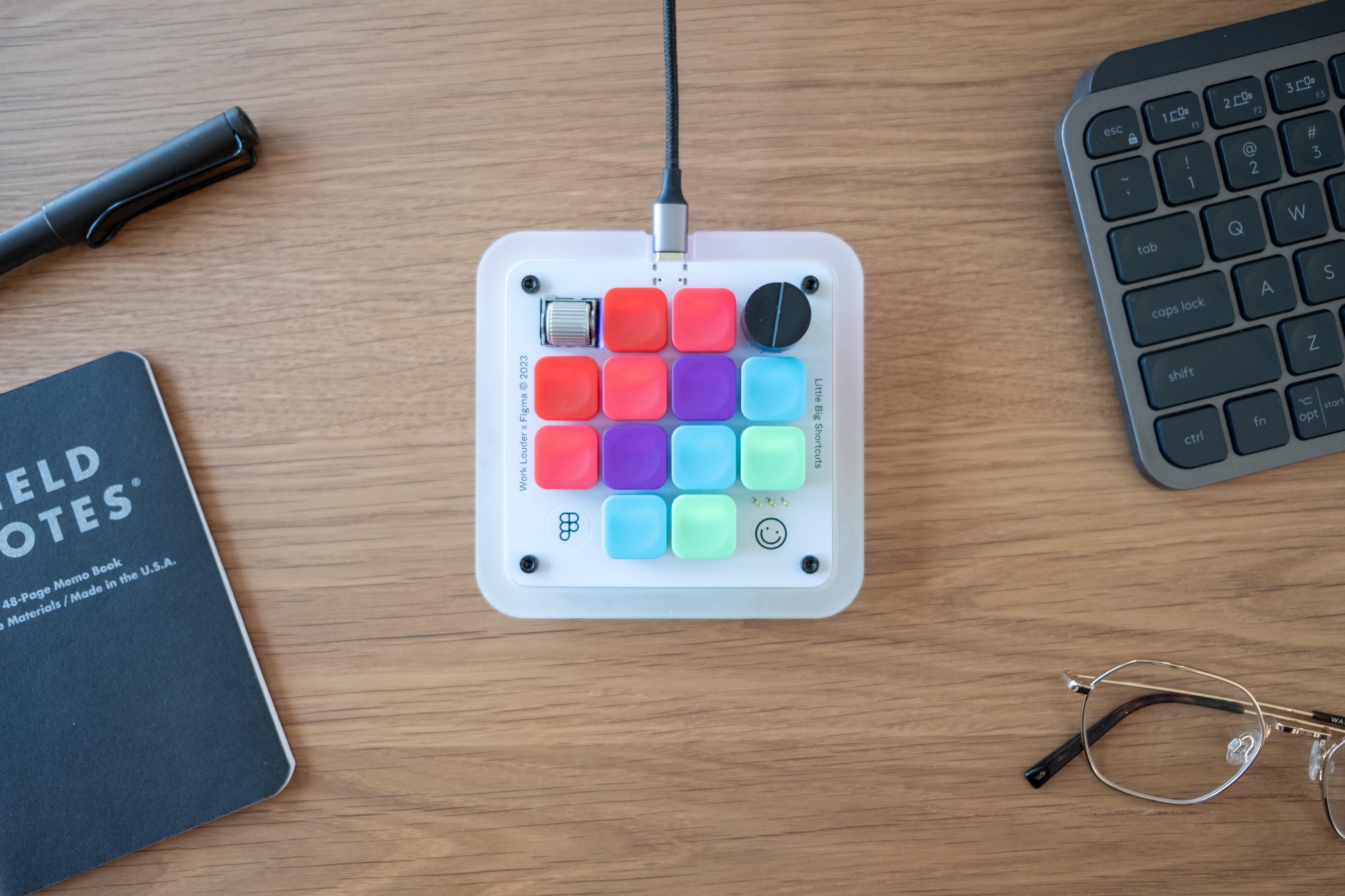 Tap into Shortcuts With a New Custom Keyboard from Figma x Work Louder ...