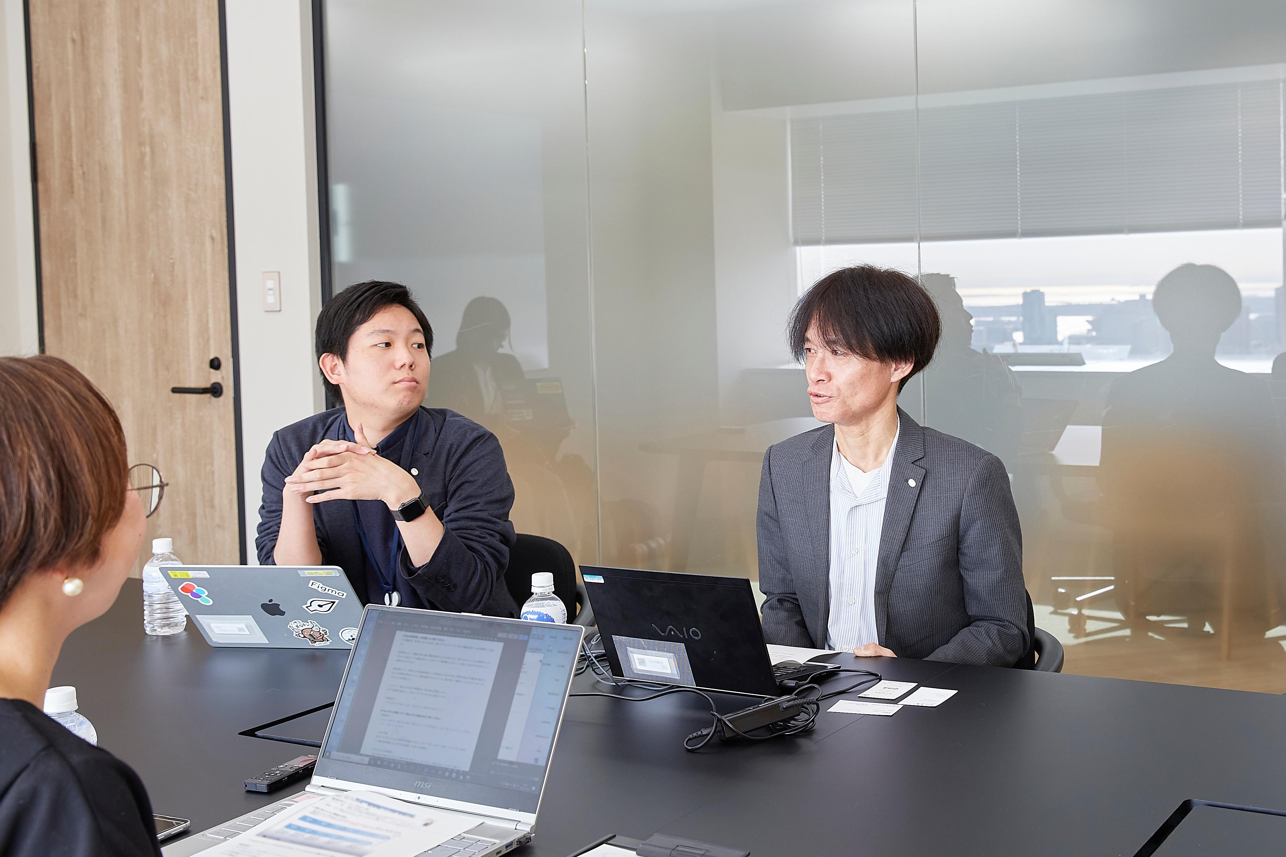 これからの展望を語る堤氏と吾田氏