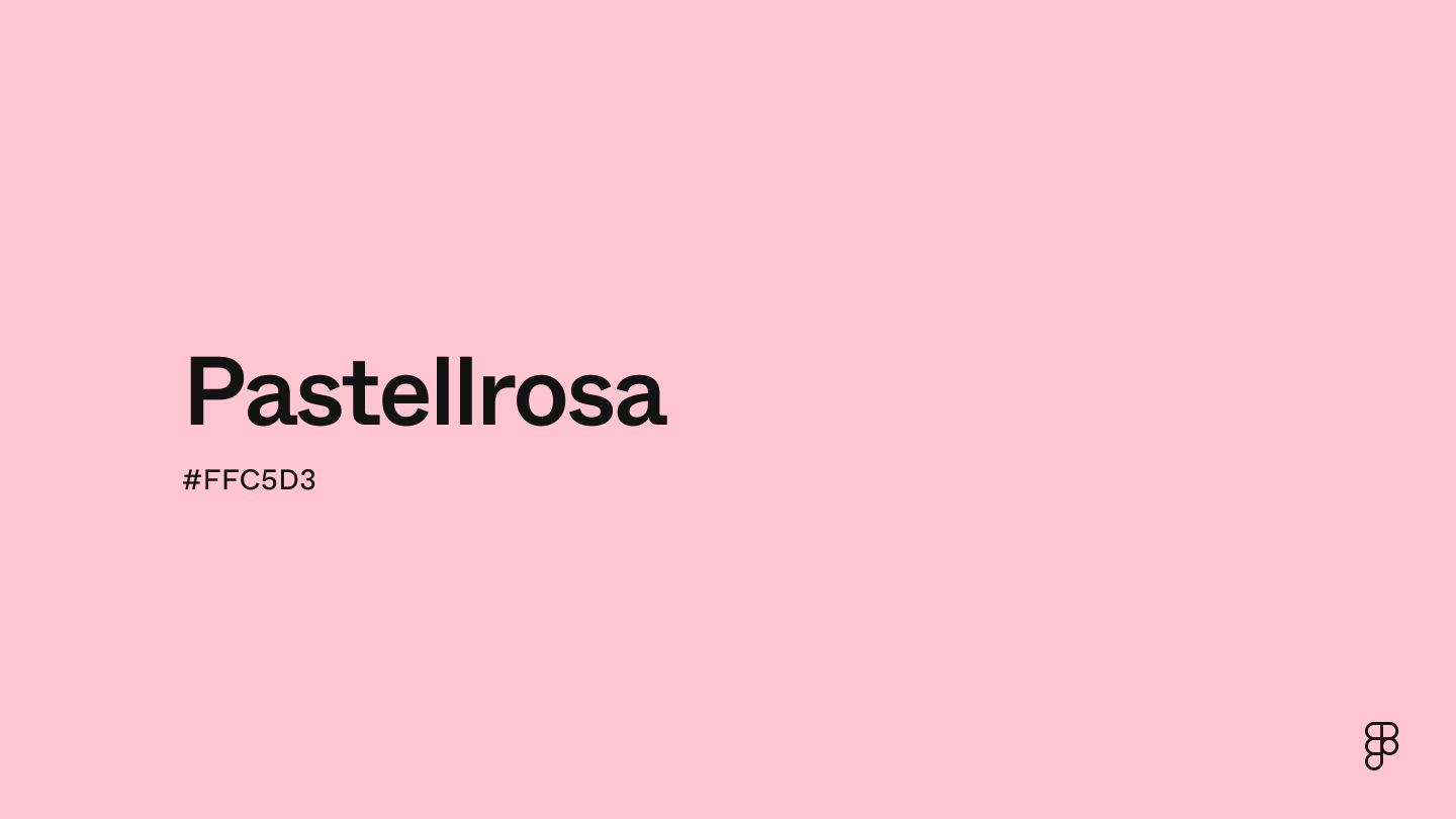 color Pastellrosa