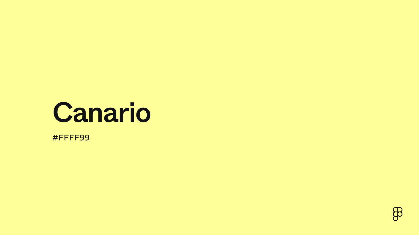 color Canario