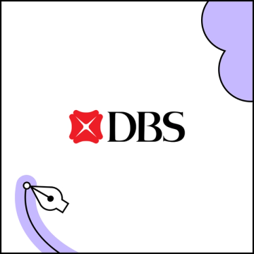 DBS logo opens customer story
