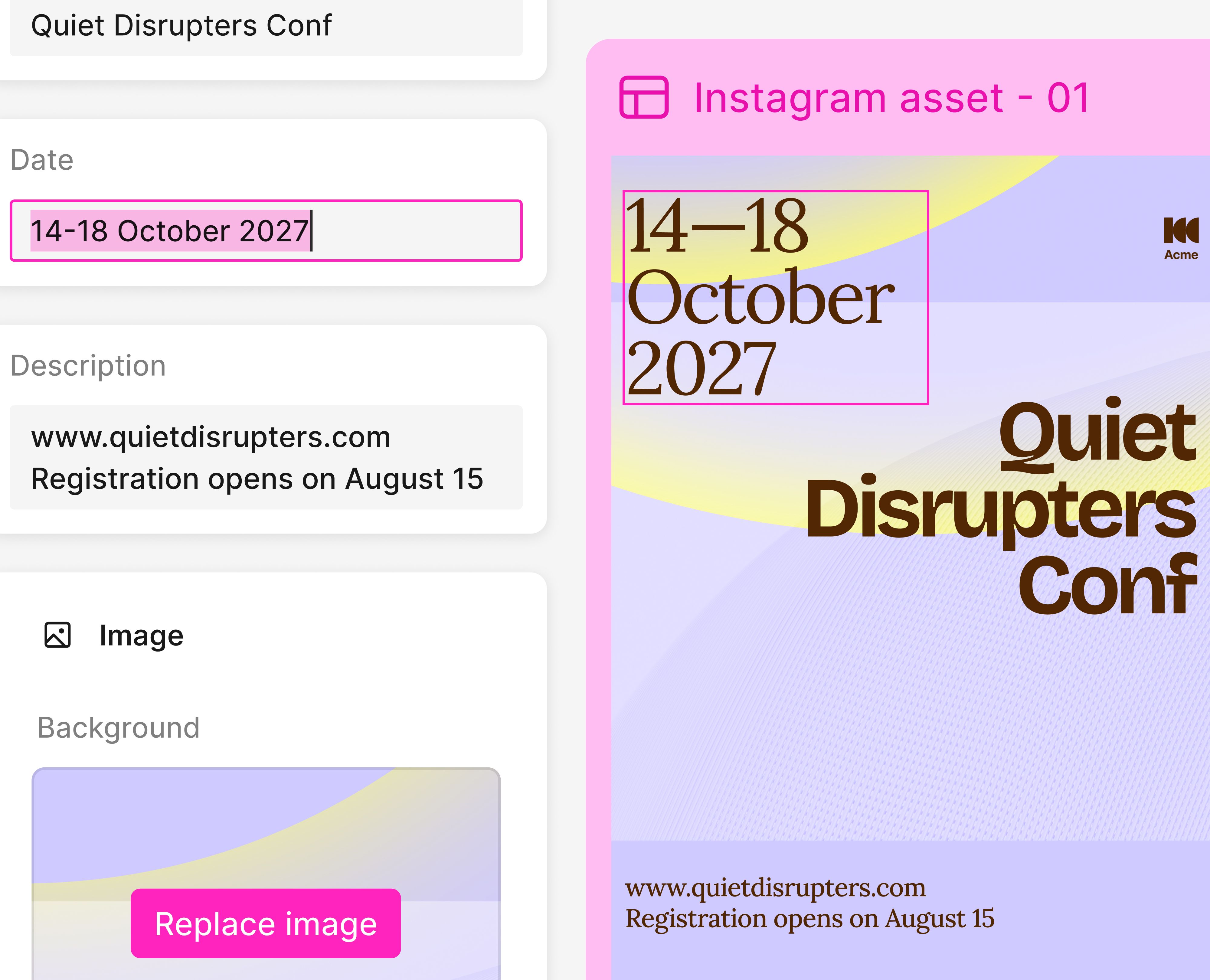 Customize your linkedIn banner