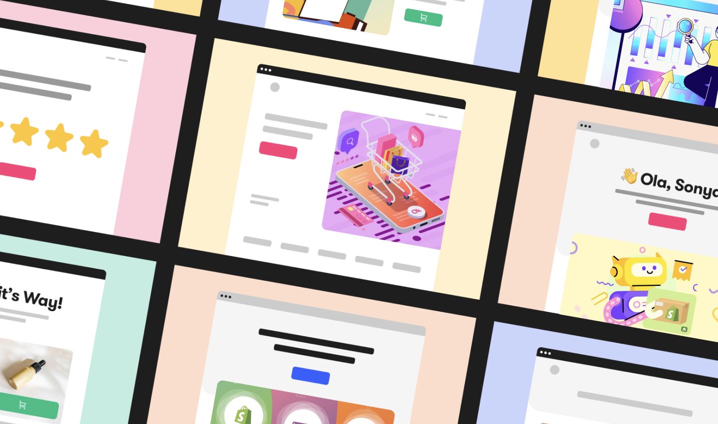 Illustration design example