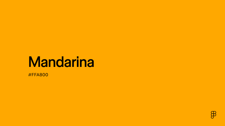 Color Mandarina: Código Hex, Paletas y Significado | Figma