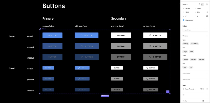 Bridging design and code with Variants | Figma Blog