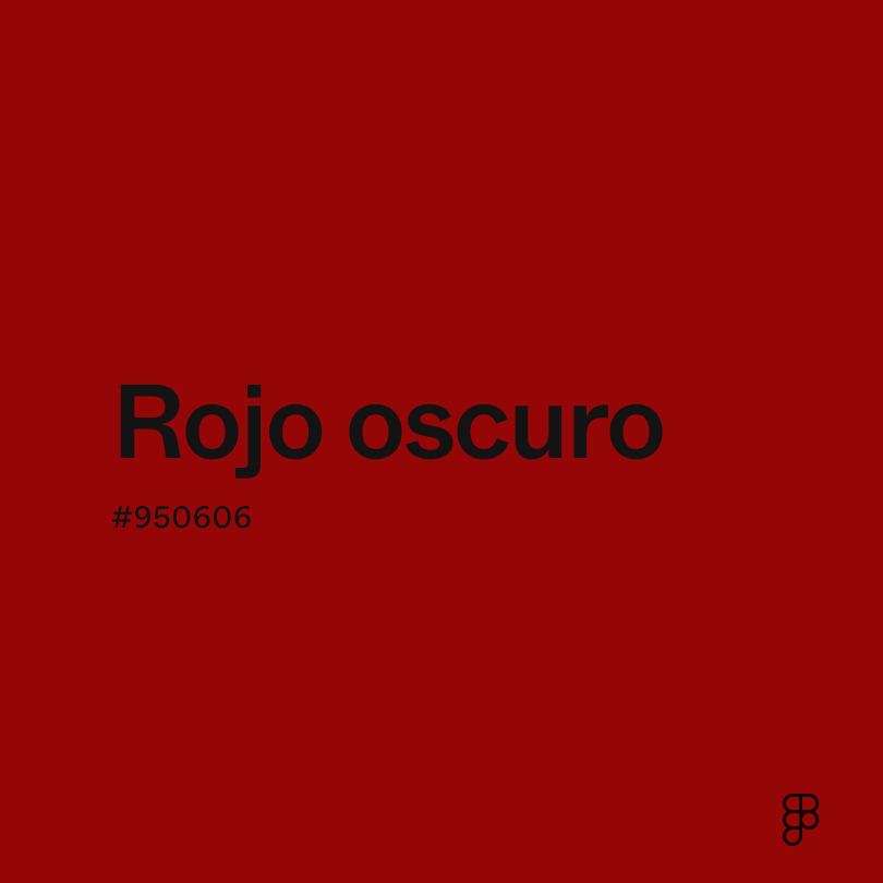 Rojo oscuro