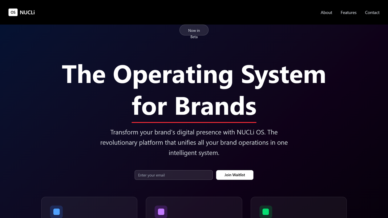 Nuclios AI Website Builder - Prompt to Website in Seconds | Figma