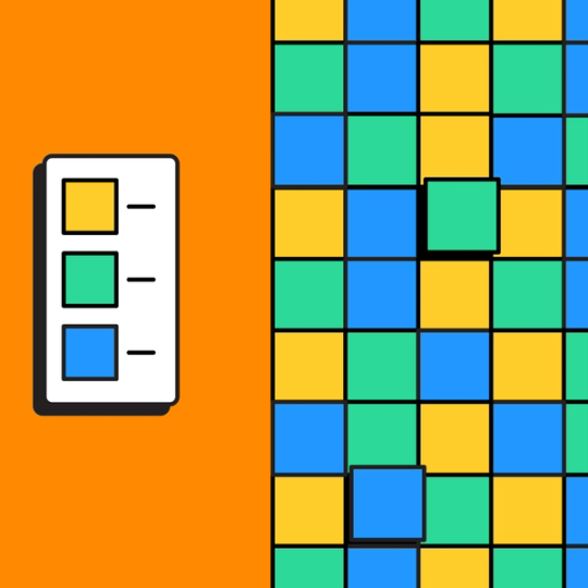 colorful diagram with a corresponding key on the left hand side