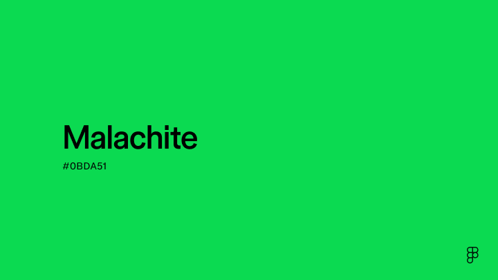 Couleur Malachite : Code Hex, Palettes & Signification | Figma