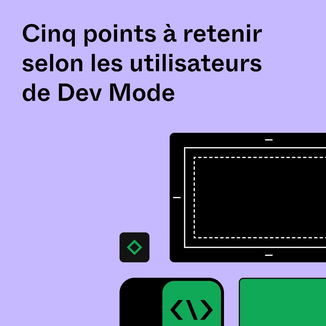 Lien vers le rapport Cinq points à retenir selon les utilisateurs de Dev Mode