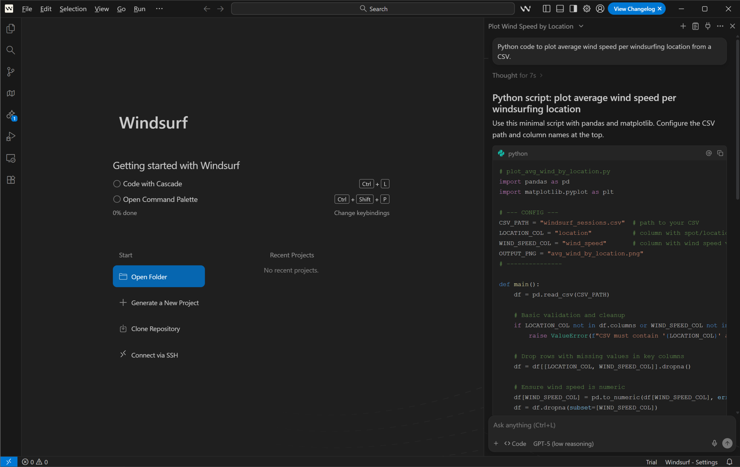 Windsurf AI coding tool