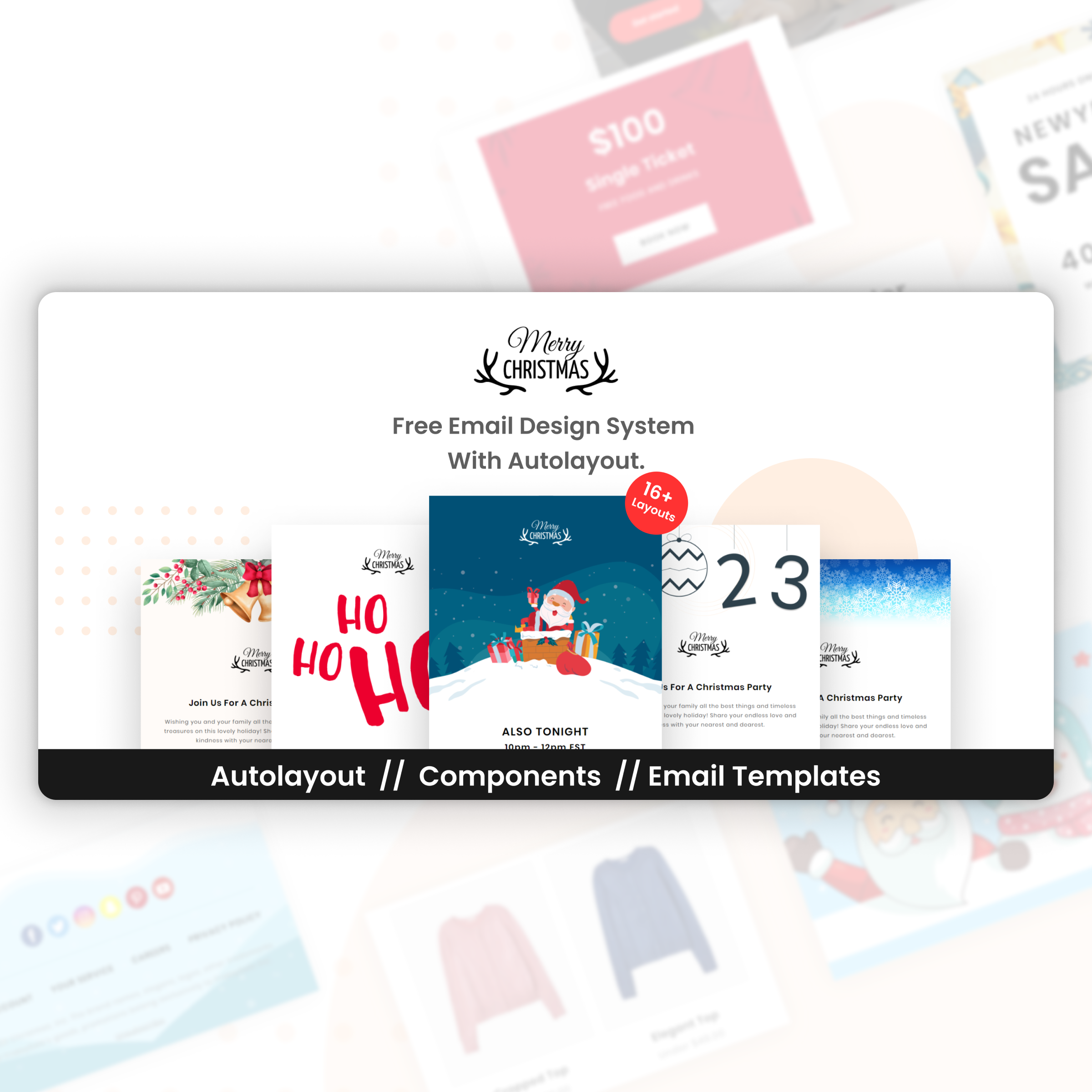 design system de e-mail para Natal
