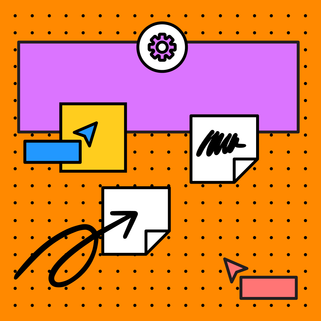 a collection of FigJams collaboration tools