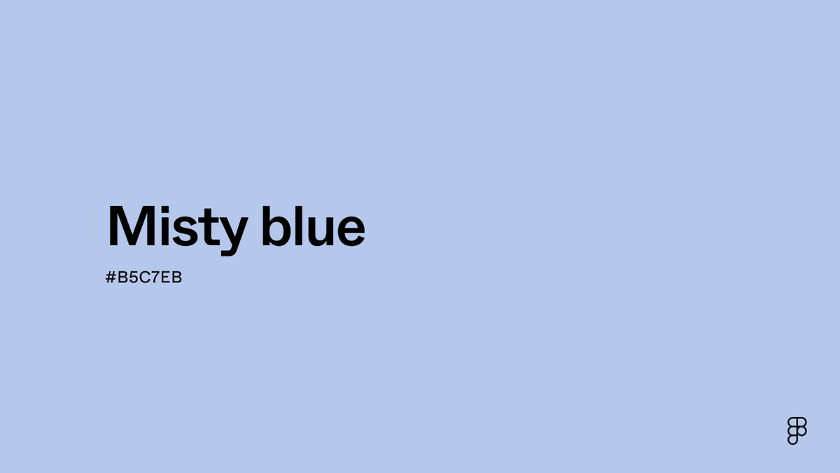 Misty Blue Color: Hex Code, Palettes & Meaning | Figma