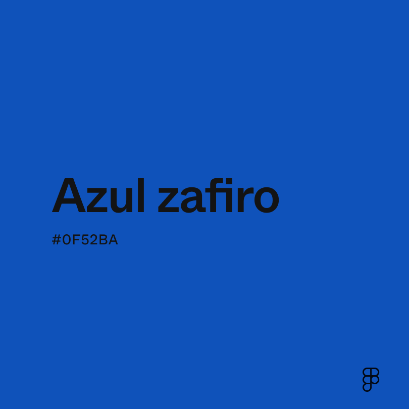 Azul zafiro