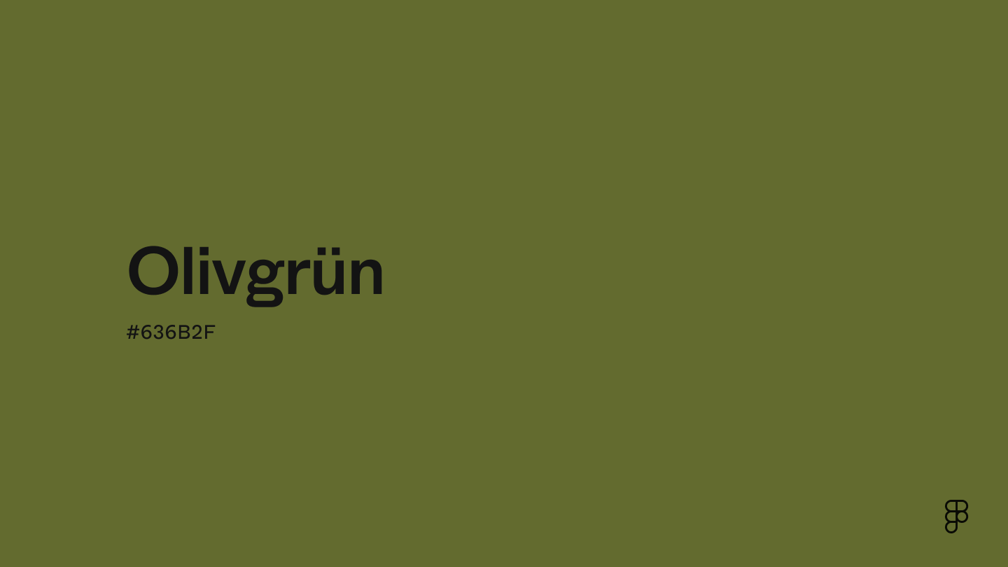 color Olivgrün