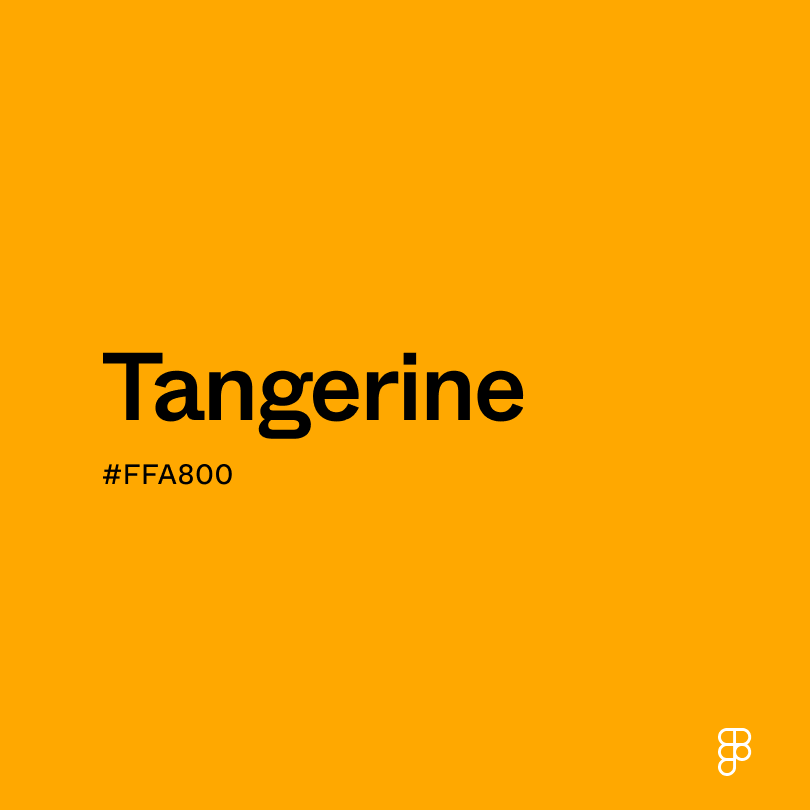 tangerine color