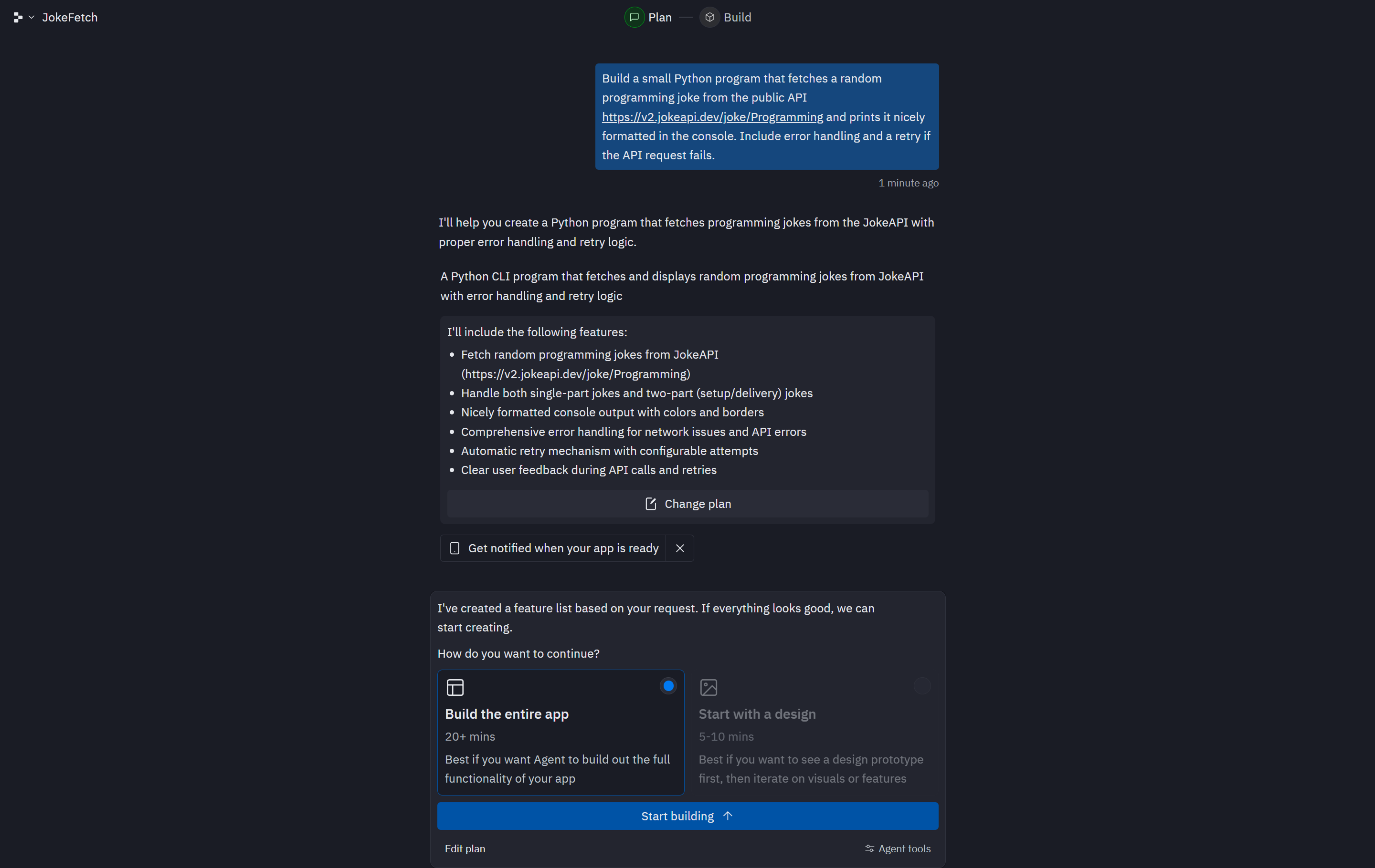 Replit AI coding tool