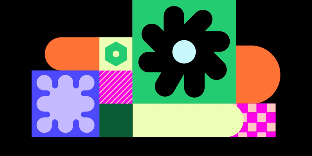 interpretação abstrata do design gráfico