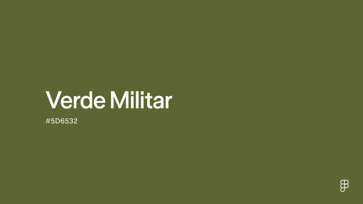 color Verde militar