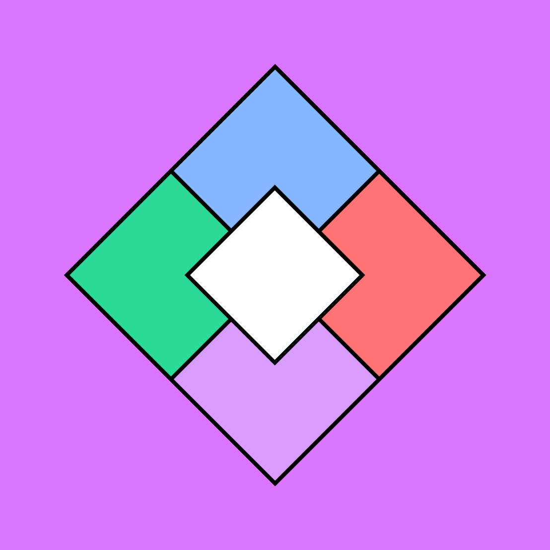 Strategy Diamond Example | Free Template | FigJam