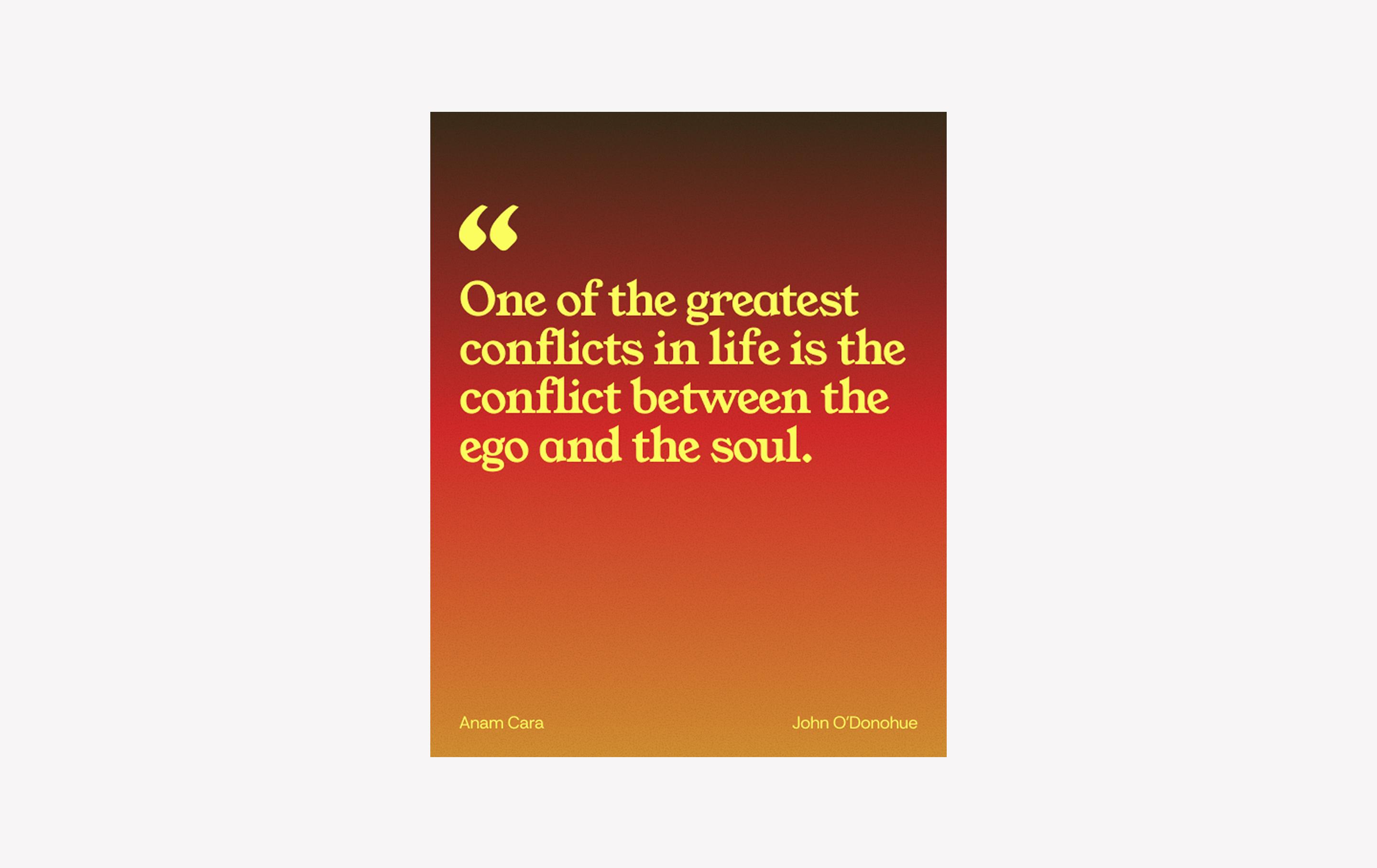 thoughtful quote instagram post template example