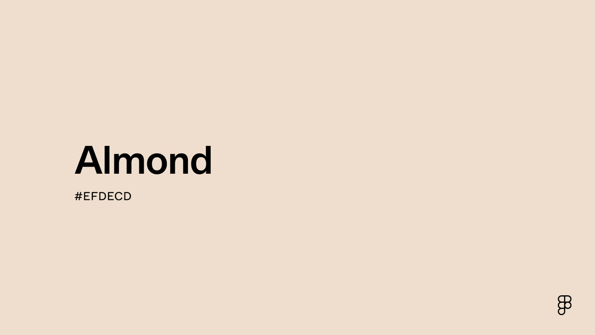 Almond Color: Hex Code, Palettes & Meaning | Figma