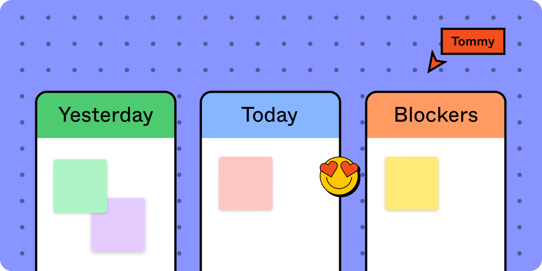 daily standup template figma