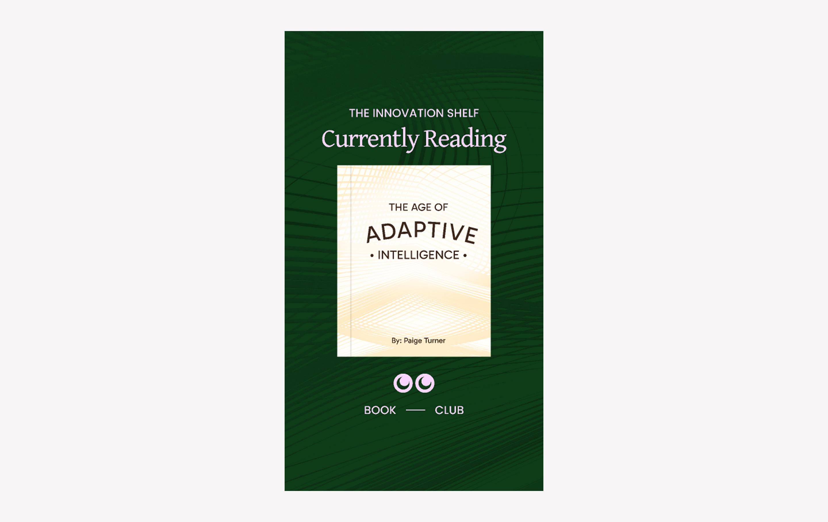 book spotlight instagram story template example