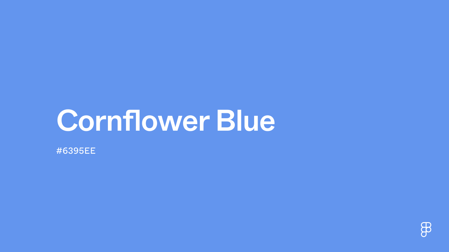 cornflower blue
